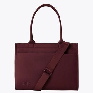 BEIS Burgundy Tote Bag